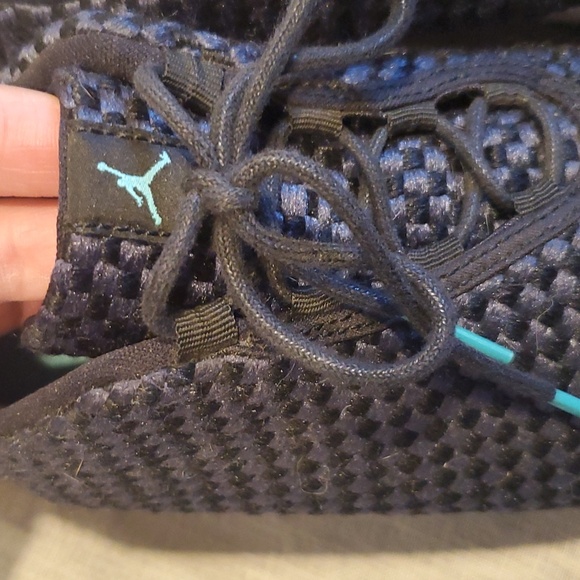 Nike Air Jordan Future Grey Fresh Mint Kicks SZ 7Y - Picture 2 of 6